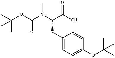 98+ White Powder Boc-N-Me-L-Tyr(tbu)-OH CAS NO. 66638-37-7