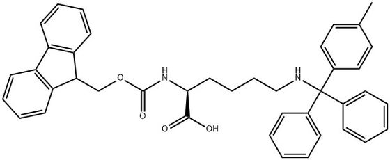98+ White Powder Fmoc-L-Lys(mtt)-OH CAS NO. 167393-62-6