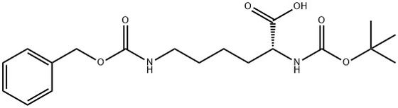 98+ White Powder Boc-D-Lys(Cbz)-OH CAS NO. 55878-47-2
