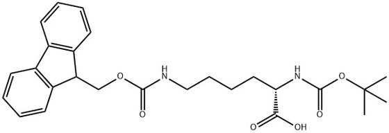 98+ White Powder Boc-L-Lys(Fmoc)-OH CAS NO. 84624-27-1