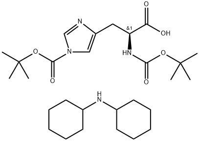 98+ White Powder Boc-L-His(Boc)-OH.DCHA CAS NO. 31687-58-8