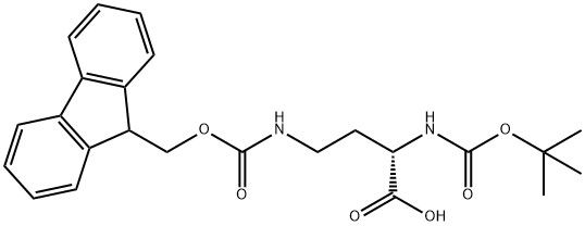 98+ Purity BOC-Derivative Boc-L-Dab(Fmoc)-OH White Powder CAS NO. 117106-21-5