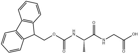 98+ White Powder Fmoc-L-Ala-gly-OH  CAS NO.116747-54-7