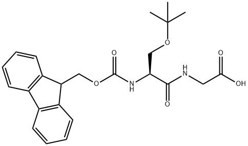98+ White Powder Fmoc-L-Ser(tbu)-Gly-OH CAS NO.81672-17-5