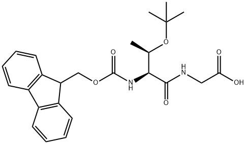 98+ White Powder Fmoc-L-Thr(tBu)-Gly-OH CAS NO.1456878-79-7