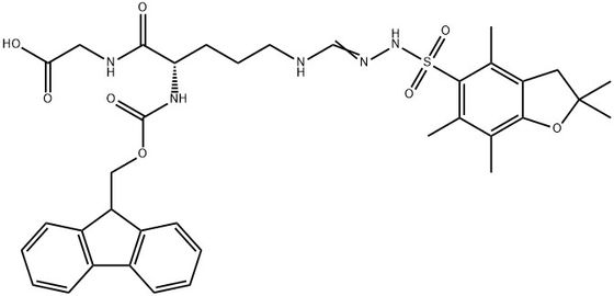 98+ White Powder Fmoc-L-Arg(Pbf)-Gly-OH CAS NO.660846-80-0