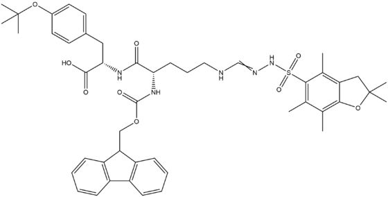 98+ White Powder Fmoc-L-Arg(pbf)-tyr(tbu)-OH CAS NO.1443550-79-5
