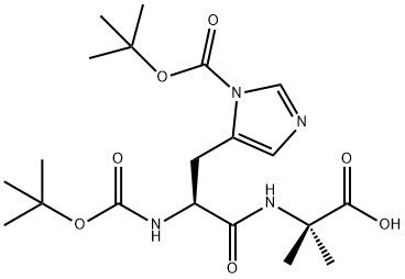 98+ White Powder Boc-L-His(Boc)-Aib-OH CAS NO.1169630-98-1