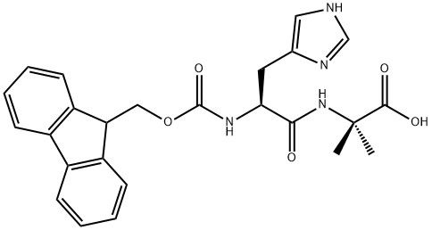 98+ White Powder Fmoc-L-His-Aib-OH CAS NO.1446013-07-5