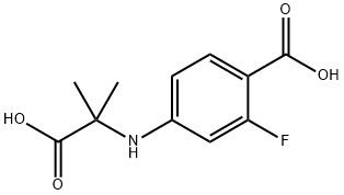 98+ White Powder  4-[(1-Carboxy-1-methylethyl)amino]-2-fluorobenzoic acid  CAS NO.1332524-02-3