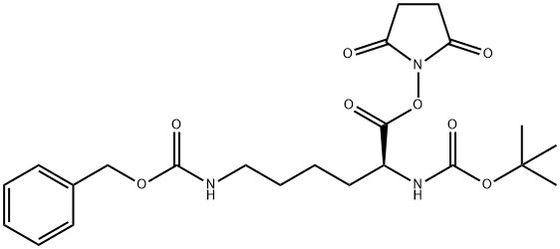 White Powder Boc-Lys(Cbz)-Osu CAS NO. 34404-36-9 Amino Derivative 98+