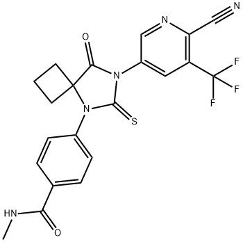 98+ White Powder Apalutamide Desfluoro Impurity CAS NO. 1332389-57-7