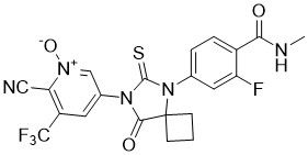 98+ White Powder  Apalutamide-N-oxide impurity