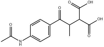 95+ White Powder 2-(1-(4-acetaMidophenyl)-1-oxopropan-2-yl)Malonic acid CAS 1221499-54-2