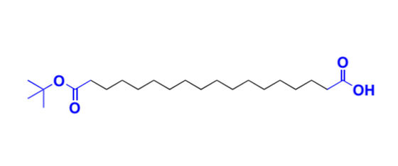 Semaglutide Intermediate OCTADECANEDIOIC ACID MONO-TERT-BUTYL ESTER Intermediates Of APIs CAS NO 843666-40-0 HPLC 99+