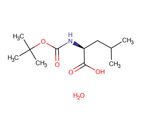 Carfilzomib intermediate  Boc-D-Leu-OH·H2O CAS NO. 200937-17-3 HPLC 99+