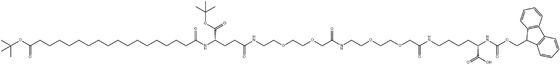 Semaglutide intermediate Fmoc-Lys[Oct-(Otbu)-Glu-(Otbu)-AEEA-AEEA]-OH CAS NO.1662688-20-1 HPLC 99+