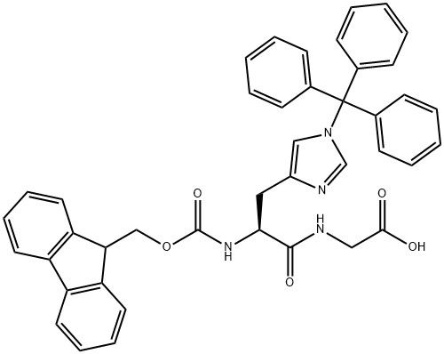 Fmoc-His(Trt)-Gly-OH CAS NO. 1428125-83-0 White Powder Purity 99+