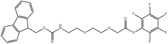 Fmoc-AEEA-OPFP CAS NO. 1263044-39-8 White Powder Purity 99+