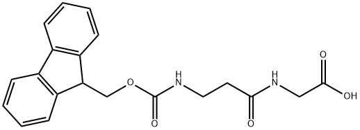 Fmoc-β-Ala-Gly-OH HPLC 99%+ ペプチド合成のための液体相 CAS 133368-47-5