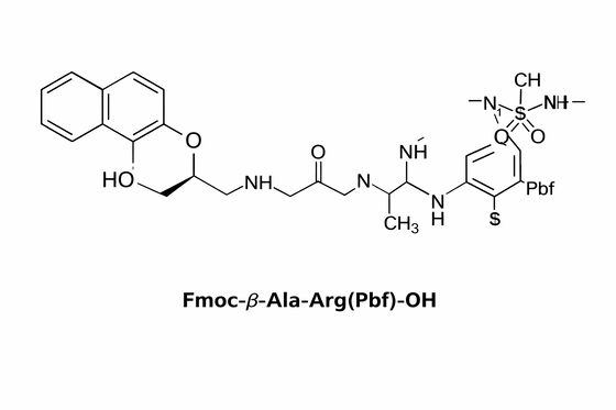 Fmoc-β-Ala-Arg(Pbf)-OH 固相ペプチド合成