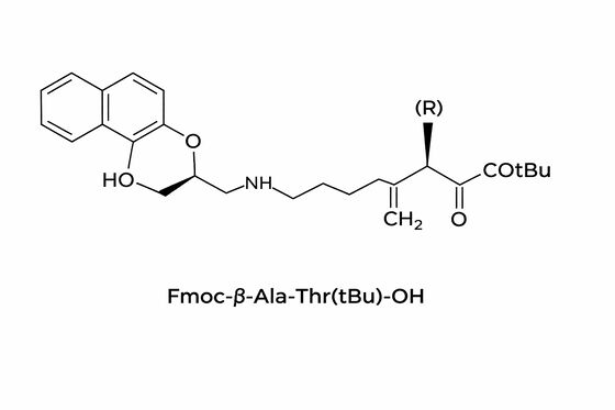 Fmoc-β-Ala-Thr(tBu)-OH SPPS用ジペプチドビルディングブロック