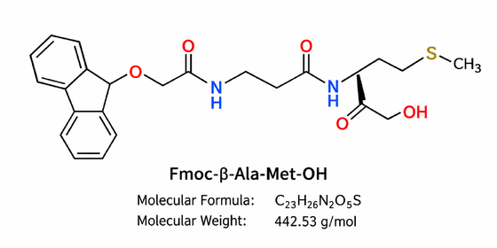 ペプチド研究不純物 Fmoc-β-Ala-Met-OH HPLC 99+